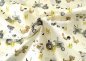 Preview: Happy Farm Hilco Sweat Kinderstoff in ecru mit Bauernhofmotiven French Terry geraut